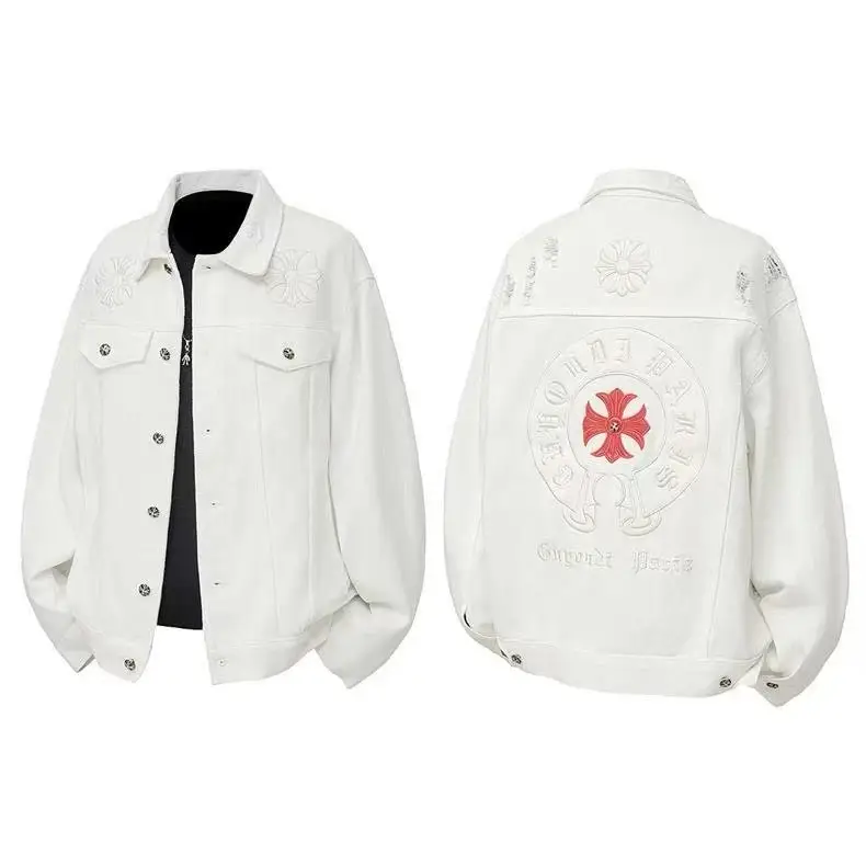 Chrome Hearts Cross Embroidery Denim Jacket [40 styles]