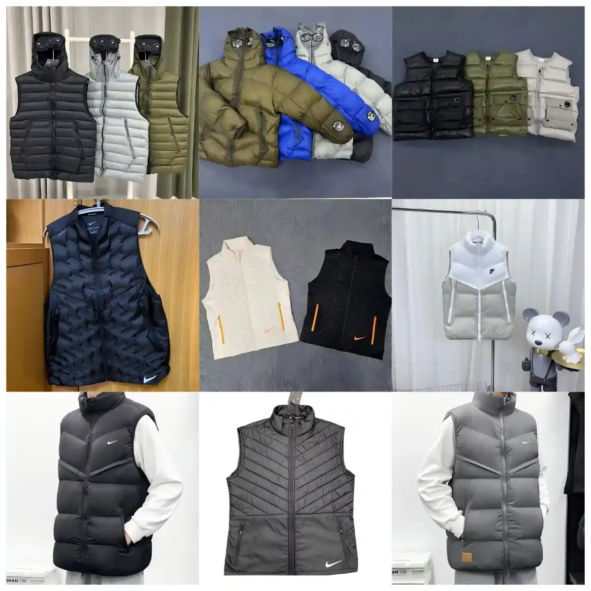 Nike CP Company Running Vest Down Jacket [38 styles]
