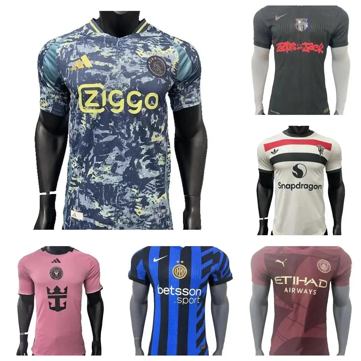 Football short-sleeved shirt-Player 1