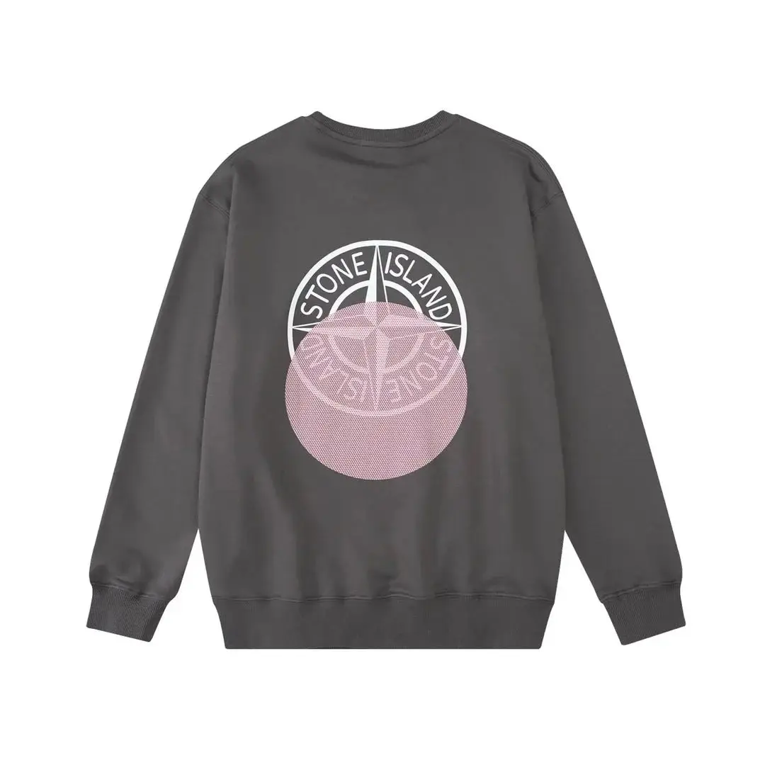Stone Island Kids Graphic Crewneck Sweatshirt - Black 2