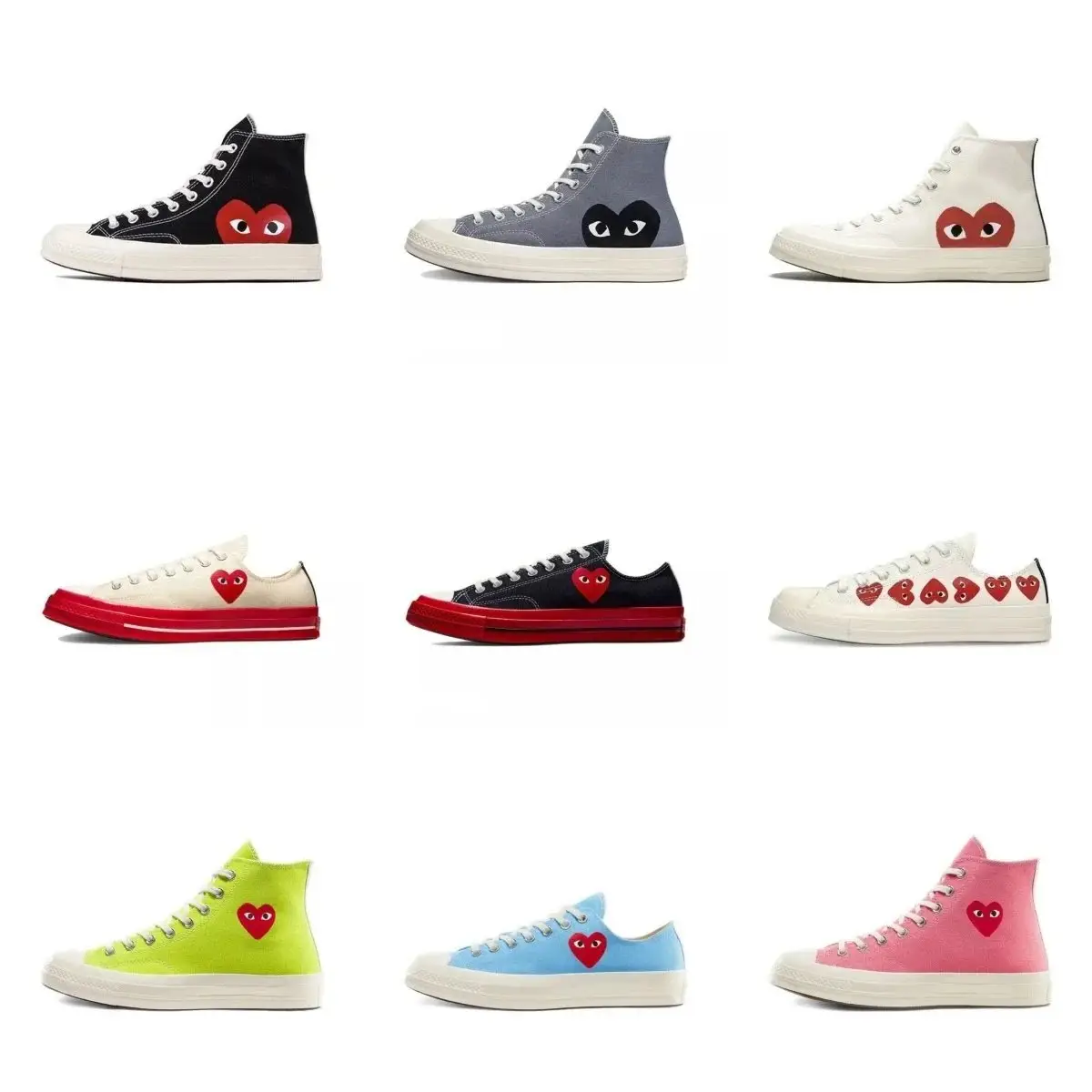 Comme des Garçons x Converse Sneakers 1